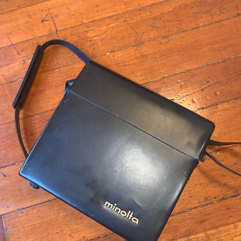 VTG 1980s MINOLTA CAMERA BAG 📸